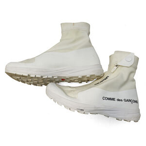 Salomon Comme De Garcons White Sneakers Size W 8.5 / M 7.5